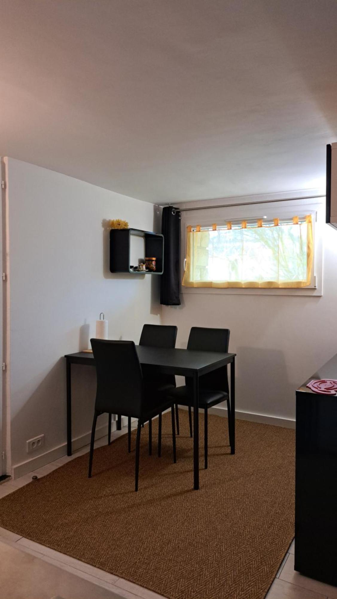 Studio Maxi 3 Pers, Acces Facile, Proche Gare Pour Paris 圣热讷维耶沃－德布瓦 外观 照片